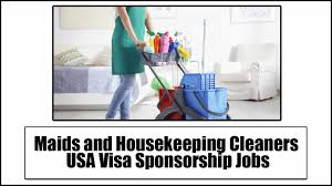 Cleaning Jobs in USA 2025 with Visa Sponsorship