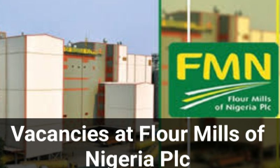 Flour Mills of Nigeria Plc is hiring.