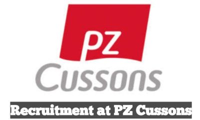 Recruitment at PZ Cussons